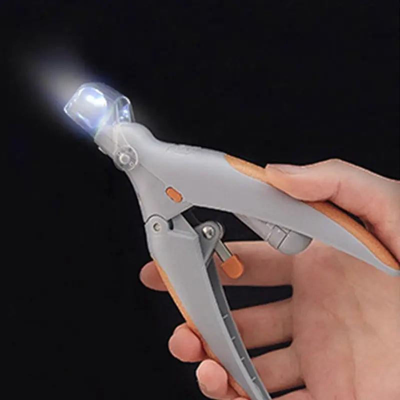 Cortador de Unhas Clipper LED para Gatos