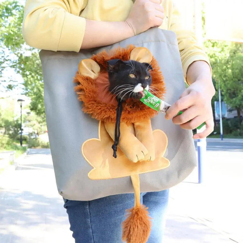 Bolsa de Transporte em Forma de Leão